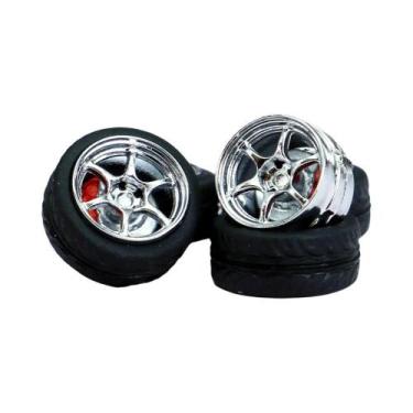 Imagem de Modelo De Carro Kicarmod Em Escala 1/64, Rodas Abs, Pneu De Borracha, 