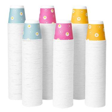 Imagem de Copos de papel Tamone, pacote 600, 90 ml, enxaguatório bucal para fest