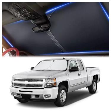 Imagem de Pára-sol para pára-brisa de carro Aokdom 240T espessado de titânio