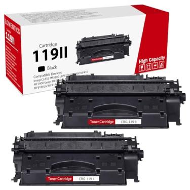 Imagem de Toner preto de alto rendimento 119II - Cartucho de toner de substituição DRWN compatível com DRWN para impressoras imageCLASS MF5880 MF5900 MF6100 MF410 LBP6300 LBP6600 LBP250 | 3480B001AA