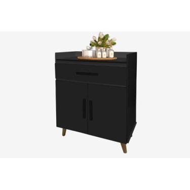 Imagem de Balcão Buffet Aparador Com Portas E Gaveta Monaco - LOJAS PRIMELAR, Pr