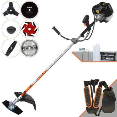 Imagem de Máquina de Cortar Grama À Gasolina Terra GRH520 52cc 2,5HP 6.500rpm Id