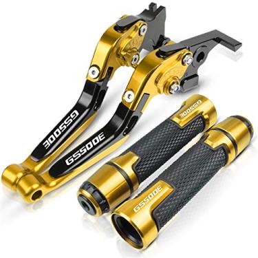 Imagem de WEJUSA Para Suzuki GS 500E GS500E GS500E 1994-1998 1997 1996 1995 Acessórios de motocicleta Pegas de manivela Alavanca de embreagem do freio da extremidade da alavanca da embreagem do freio da