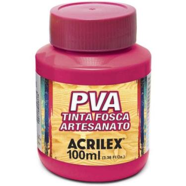 Imagem de Tinta pva rosa - Acrilex