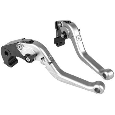 Imagem de Manete Esportivo Dobrável Kawasaki Zx6r 636 Zx10r Z1000 - Stark Race, 