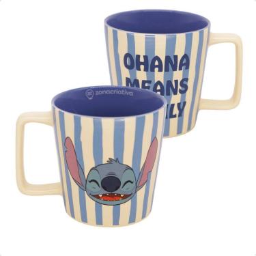 Imagem de Caneca Buck Stitch Listrado Disney 400Ml