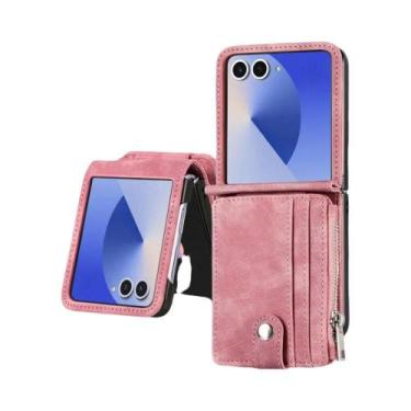 Imagem de Capa De Telefone Com Suporte Para Cartão Destacável Para Samsung Galax