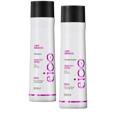 Imagem de Kit Eico Pro Liso Magico Sha 300ml + Cond 300ml