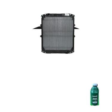 Imagem de Kit Radiador Ford Cargo 712/914 + Aditivo Paraflu Verde 1L + Água Desmineralizada 1L