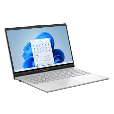 Imagem de ASUS Laptop Vivobook Go de 15,6 polegadas FHD com processador Intel i3-N305, 8 GB de RAM, armazenamento UFS de 256 GB, prata fria, E1504gA-WS35