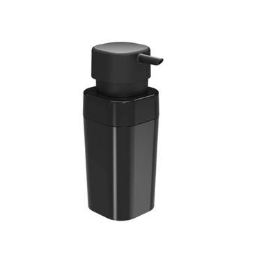 Imagem de Porta Sabonete Liquido Splash Preto 290Ml - Coza