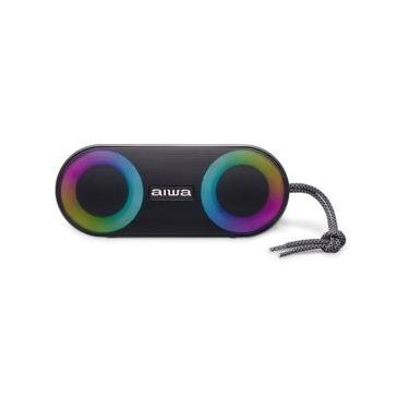 Imagem de Caixa de Som Speaker AIWA SP-01 20W Bluetooth 15H IP65 RGB USB TWS Bivolt