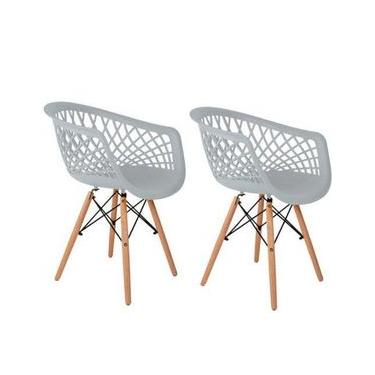 Imagem de Conjunto 2 Cadeiras Web  Branca