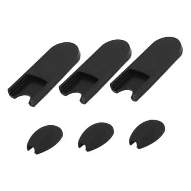 Imagem de menolana 3x Almofada Protetora Preta para Apoio de Polegar de Saxofone, Peça de Reposição Profissional de Alto Desempenho, Acessórios Resistentes, Almofada