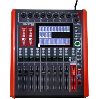 Imagem de Mesa De Som Digital Soundvoice Shift 12 Efeito 6 Auxiliares Banda Igreja Evento