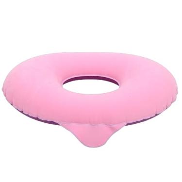Imagem de Diydeg Travesseiro de Donut para Almofada de Alívio da Dor No Cóccix, 2 Peças de Travesseiro de Hemorróidas Respirável, de Donut Portátil para Gravidez Pós-parto, Almofada (Roxo)