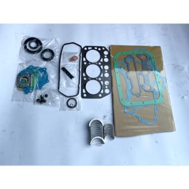 Imagem de EVICTORY Anel de pistão do motor Mitsubishi K3F + rolamento pequeno grande principal + kit completo de junta