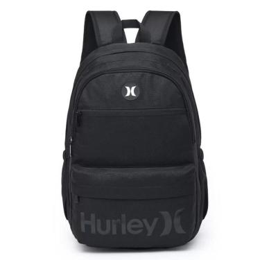 Imagem de MOCHILA HURLEY ESCOLAR 3 PRETA-Unissex