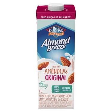 Imagem de Bebida Vegetal de Amêndoas Almond Breeze Original Zero Açúcar 1L