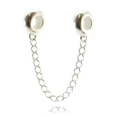 Imagem de Trava Berloque P/ Pulseira 2 Mm Pega Ladrão Prata 925 Maciça - Lojas L