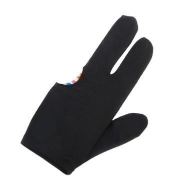 Imagem de Pegciuho Luva de Bilhar Premium para Sinuca, Unissex, Na Cor Azul Escura, nero1#