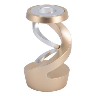 Imagem de Fabater Desktop Metal Flutuante Giroscópio Espiral Giroscópio Decoração de Mesa de Escritório para Prazer Visual (Dragão de Ouro e Prata)