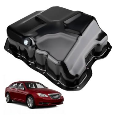 Imagem de Cárter de óleo de motor 264-361 compatível com Chrysler 200 2011-2014, Sebring/Cirrus 2007-2010, Dodge Avenger/Journey 2009-2020, Caliber 2007-2012, Jeep Compass/Patriot 2007-2017 Substitui 488466 65