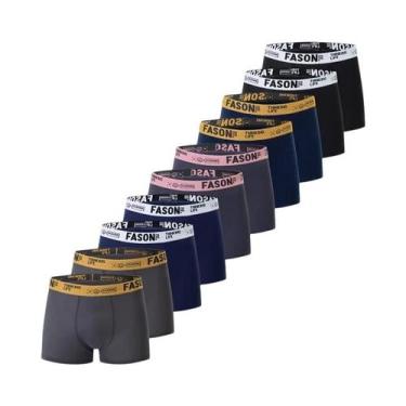 Imagem de Shorts Casuais Masculinos De Cintura Elástica Para Adolescentes, Cores