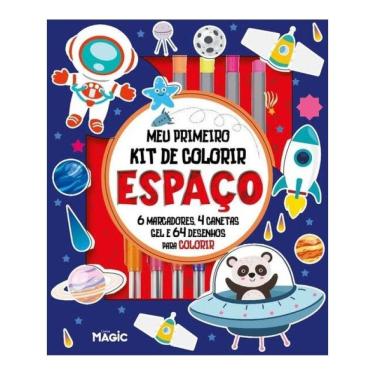 Imagem de Espaço - Kit De Atividades Com Marcadores E Canetas Perfumadas