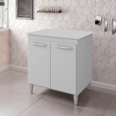 Imagem de Balcão Multiuso Cozinha Compacto Serena 2 Portas Forno Elétrico Microo