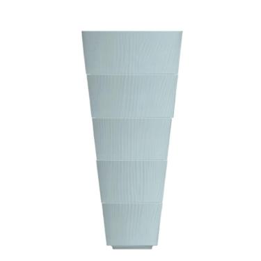 Imagem de Kit 05 Potes Empilháveis Azul Vintag Dunas Germer Porcelanas