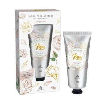 Imagem de Creme de Mãos e Unhas Rosas Brancas 65g