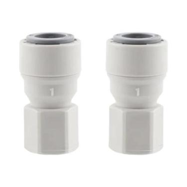Imagem de Conectores FFL Push-Fit De 3/8" X 1/4" Para Cervejeiras Domésticas Cor