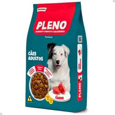 Imagem de Ração Alimento Pleno Premium Cães Adultos Sabor Carne 15kg - Congratul
