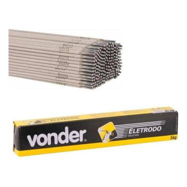 Imagem de Eletrodo Solda Elétrica 6013 Vonder 2,5mm Caixa com 5Kg