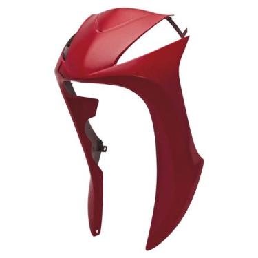Imagem de Bico Frontal Pro Tork Biz 125 2011 2012 2013 Carenagem, VERMELHO PIMEN