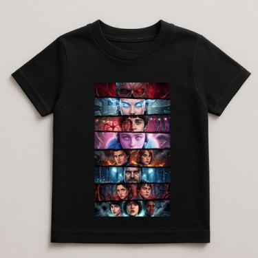 Imagem de Camiseta Infantil Serie Stranger Things Ed. Limitada Netflix - Mil Cam