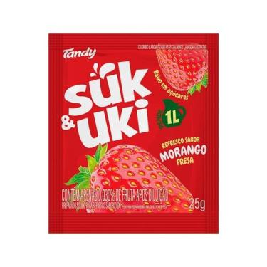 Imagem de Refresco em po sukuki docile 15 unidades, MORANGO