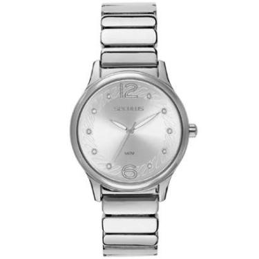 Imagem de Relógio Seculus 23762L0SVNB2 Feminino 37mm Aço Inox-Feminino