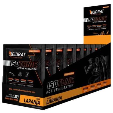 Imagem de Isotonic Active Hydration - 20 Sachês de 33g Laranja - Reidrat