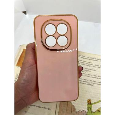 Imagem de Capa de celular compatível com Redmi Note 15 Pro 5G Nevoa Cor:Rosa Beb