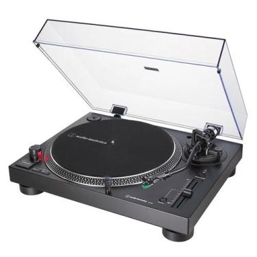 Imagem de Toca Discos Manual Atlp120xusb Preto Audiotechnica - Audio-technica