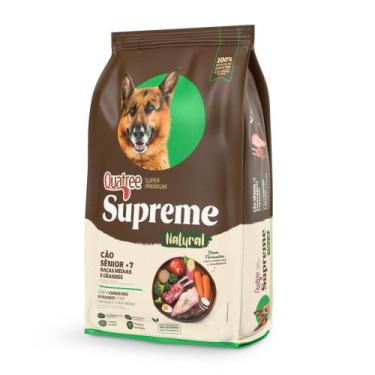 Imagem de Ração Quatree Supreme Cães Sênior +7 Raças Médias e Grande Cordeiro e 