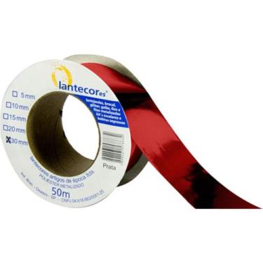 Imagem de Fita Metaloide 20MMX50MTS. Vermelho - Lantecor