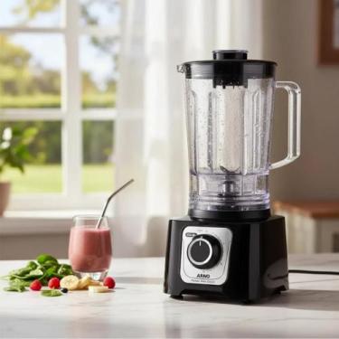 Imagem de Liquidificador 3,1 Litros 110v 2200W de Potência Arno Preto e Cromado,