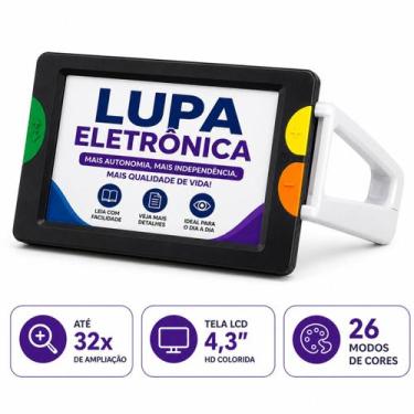 Imagem de video lupa eletronica digital tela 4.3 - VIDA INCLUSIVA