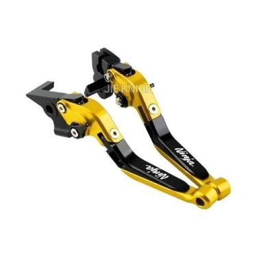 Imagem de Kit De Guidão CNC Dobrável E Extensível Para Motocicletas NINJA 250/30
