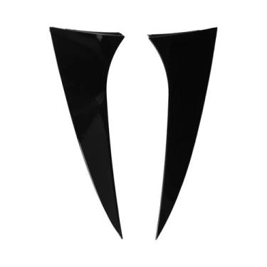 Imagem de Janela traseira spoiler lateral spoiler canard canards divisor para hy