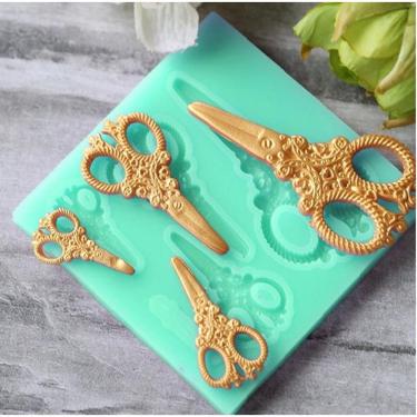 Imagem de Molde De Silicone Tesoura