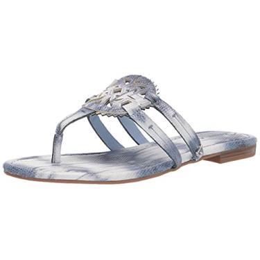 Imagem de Circus NY by Sam Edelman Sandália feminina Canyon Flat, Tie Dye azul, 36